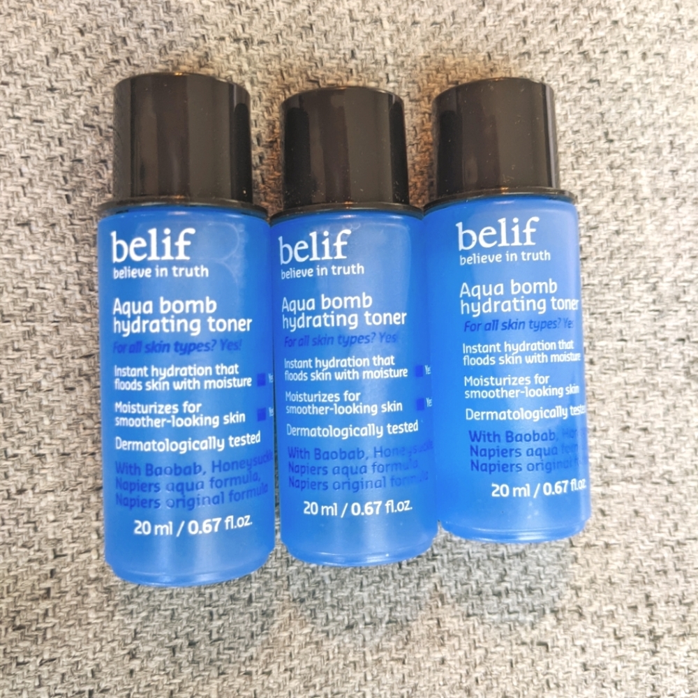 Belief aqua bomb hydrating toner